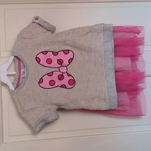Minnie mouse matching top/ skirt set